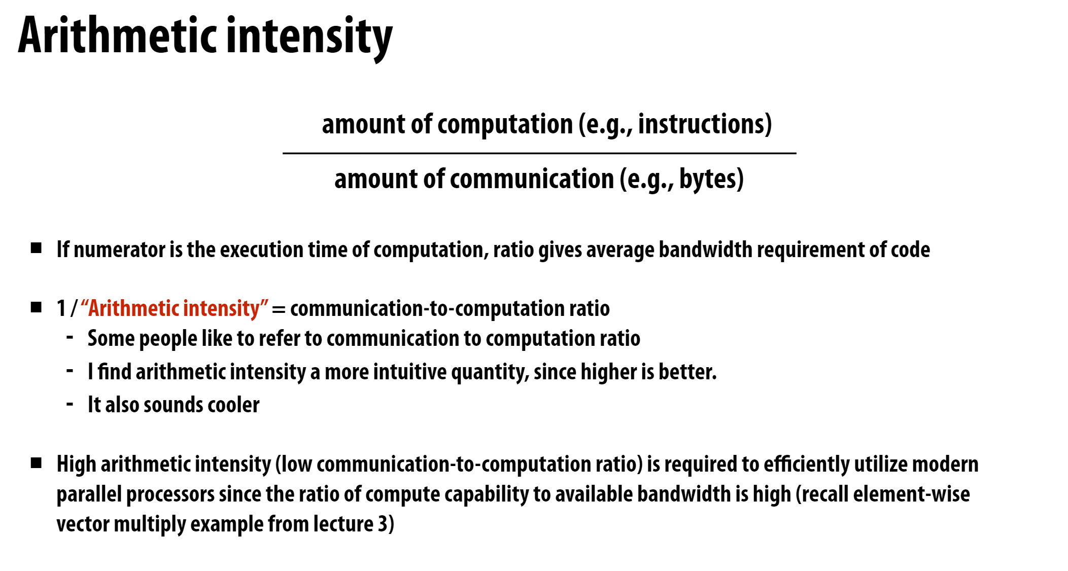 arithmetic-intensity